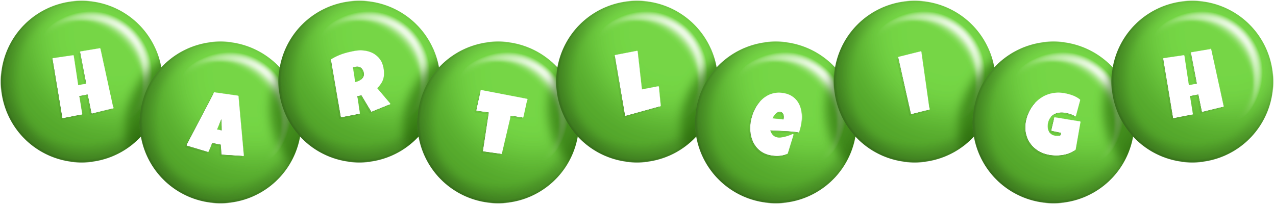 Hartleigh candy-green logo