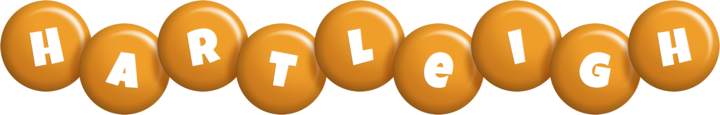 Hartleigh candy-orange logo