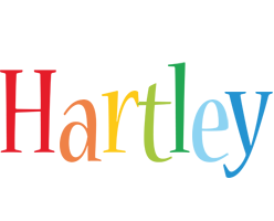 Hartley birthday logo