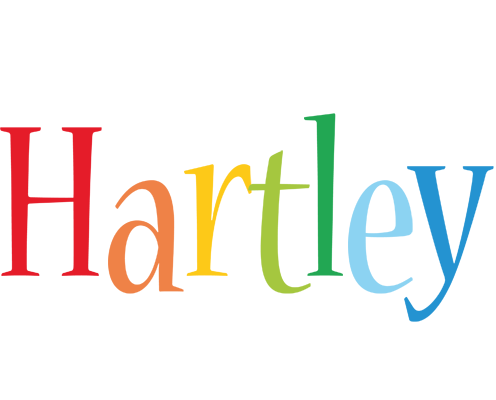 Hartley birthday logo