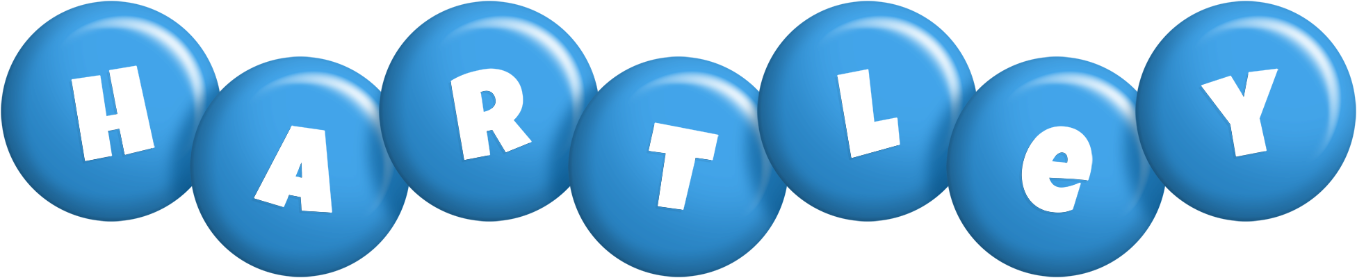 Hartley candy-blue logo