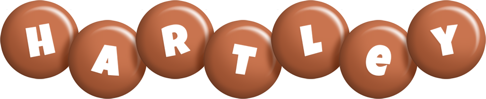 Hartley candy-brown logo