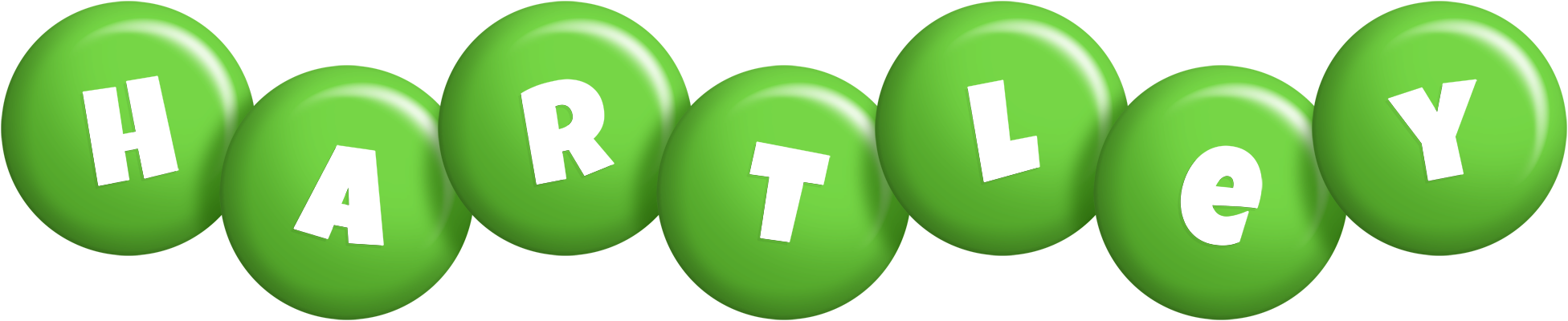 Hartley candy-green logo