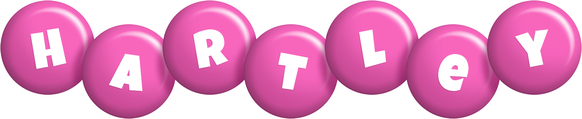 Hartley candy-pink logo