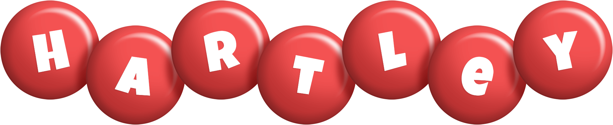 Hartley candy-red logo