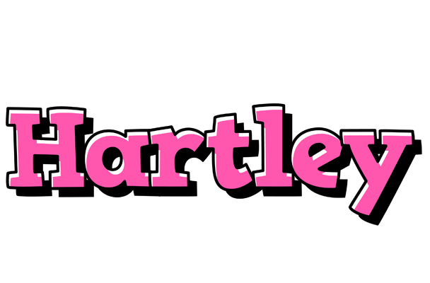 Hartley girlish logo