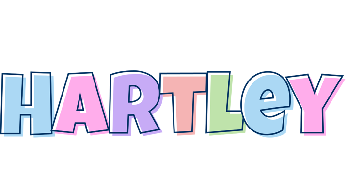 Hartley pastel logo