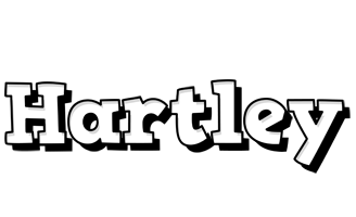 Hartley snowing logo