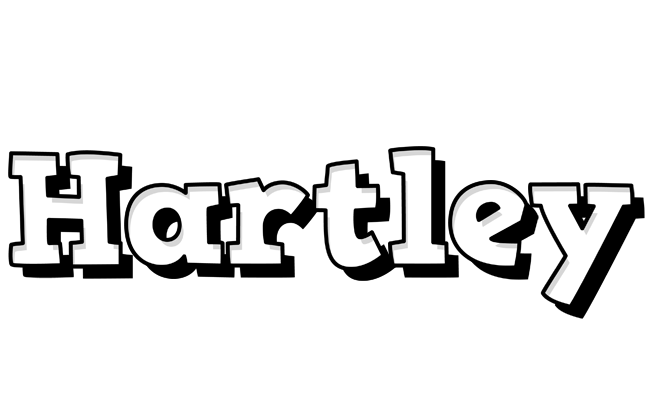 Hartley snowing logo