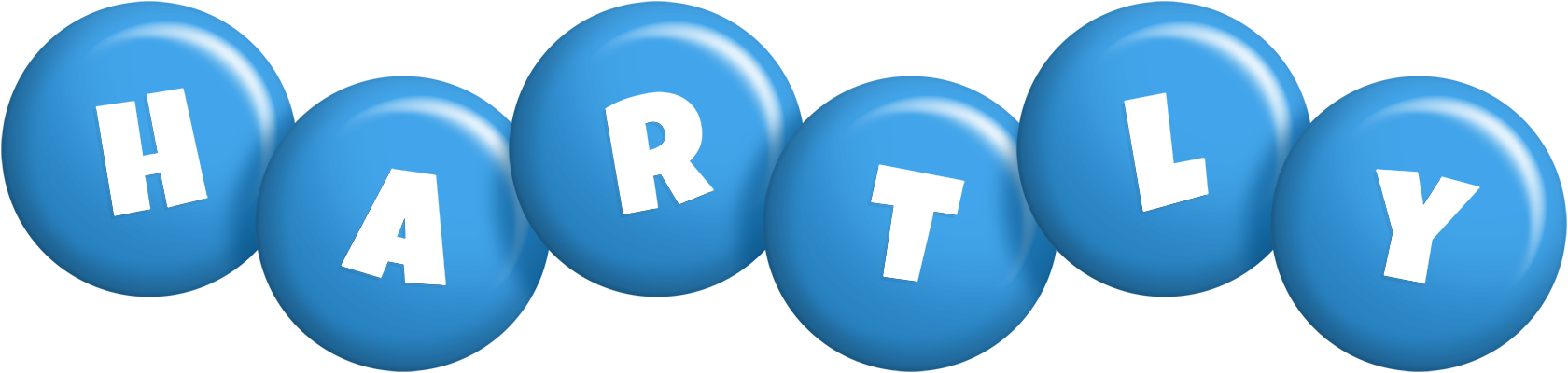 Hartly candy-blue logo