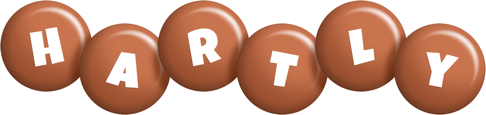 Hartly candy-brown logo