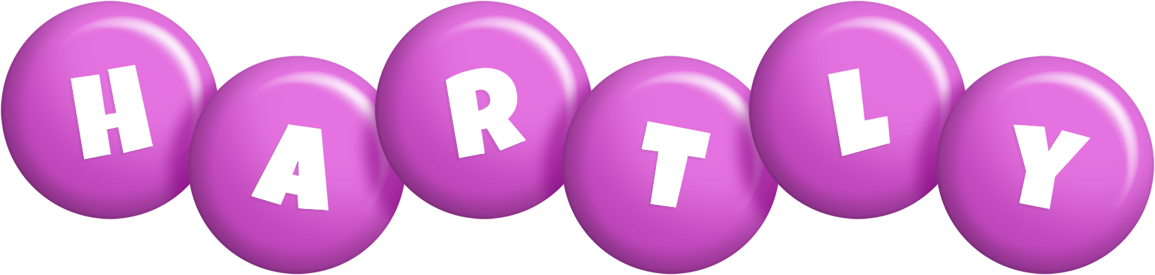 Hartly candy-purple logo