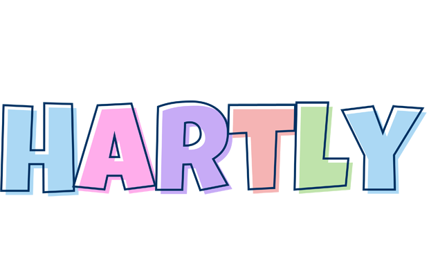 Hartly pastel logo