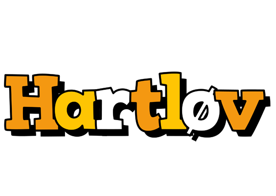 Hartløv cartoon logo