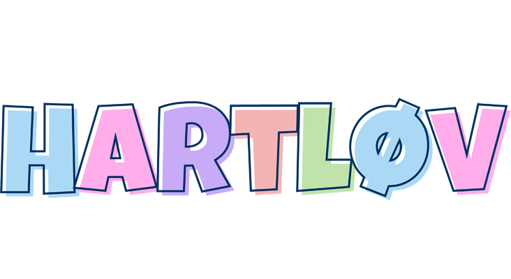 Hartløv pastel logo