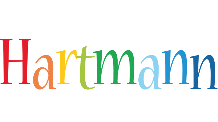 Hartmann birthday logo