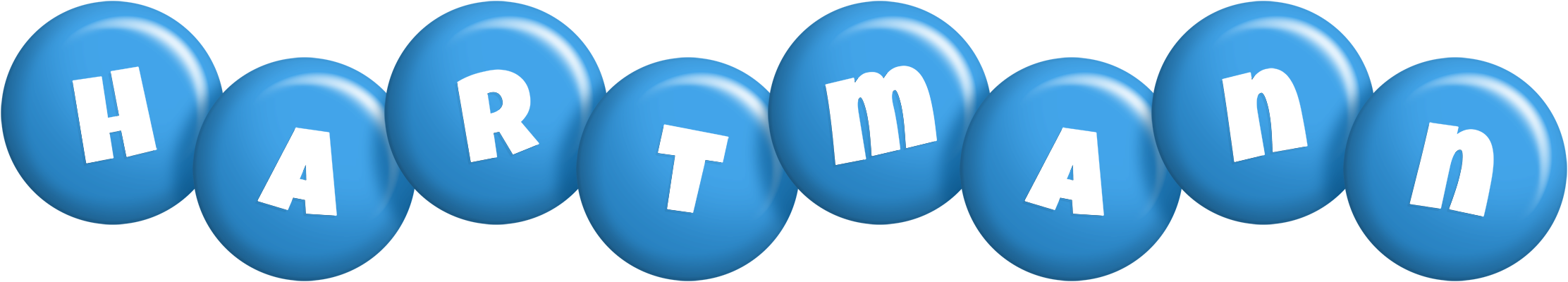 Hartmann candy-blue logo
