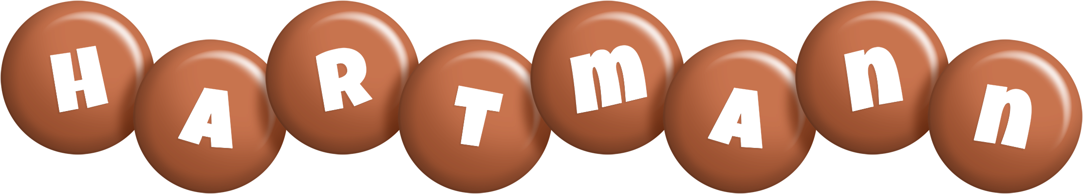 Hartmann candy-brown logo