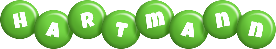 Hartmann candy-green logo