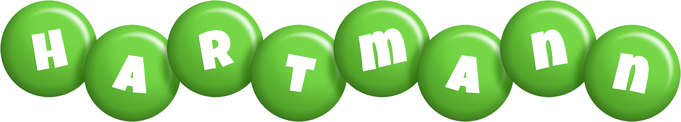 Hartmann candy-green logo