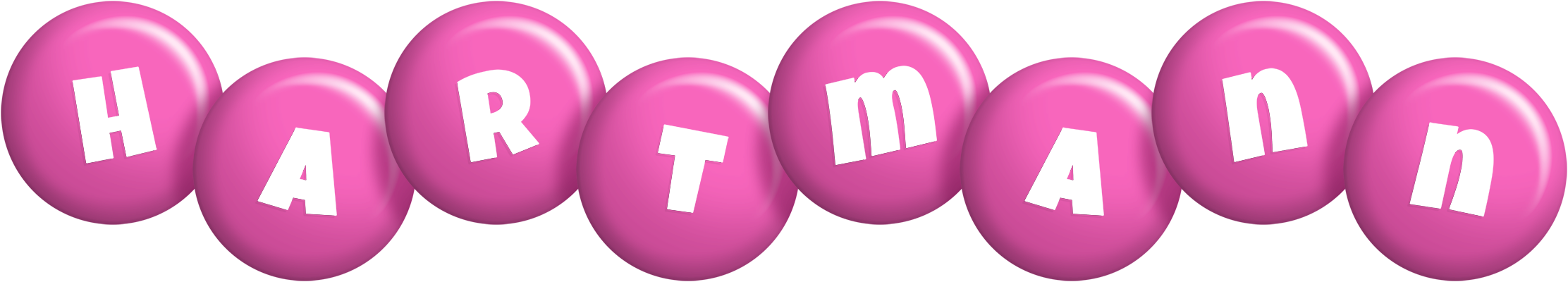 Hartmann candy-pink logo
