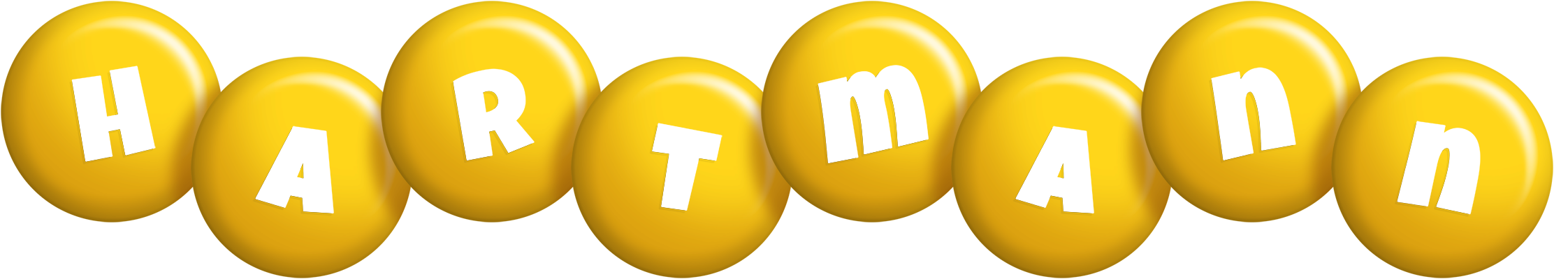 Hartmann candy-yellow logo