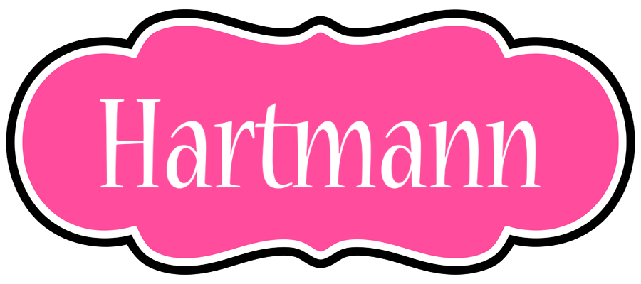 Hartmann invitation logo