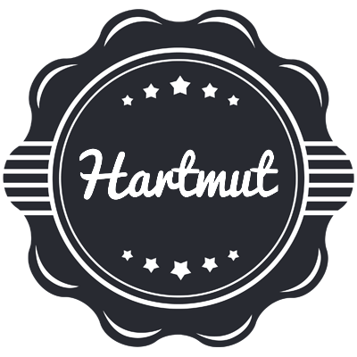 Hartmut badge logo