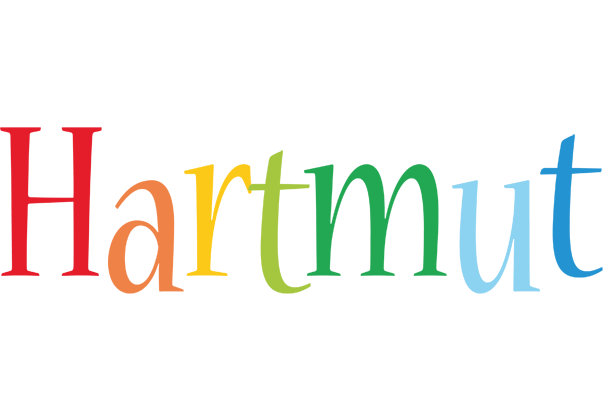Hartmut birthday logo