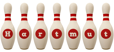 Hartmut bowling-pin logo