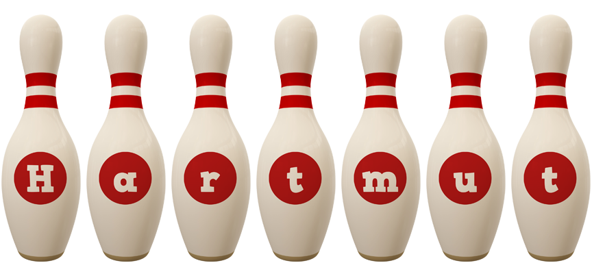 Hartmut bowling-pin logo