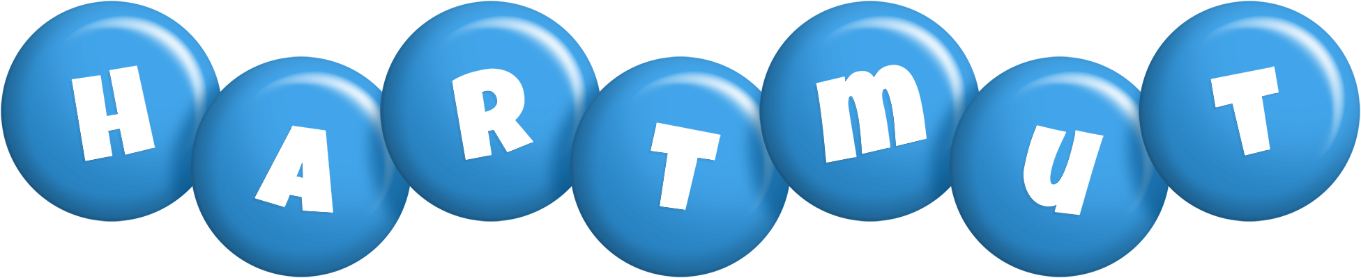 Hartmut candy-blue logo