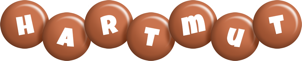 Hartmut candy-brown logo