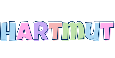 Hartmut pastel logo