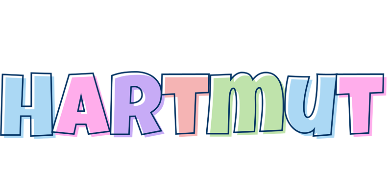 Hartmut pastel logo