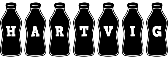 Hartvig bottle logo