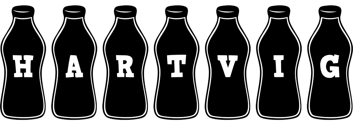 Hartvig bottle logo