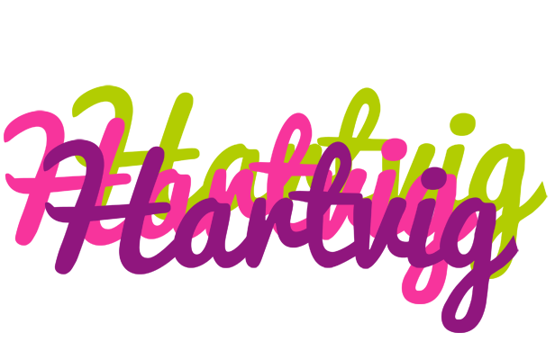 Hartvig flowers logo