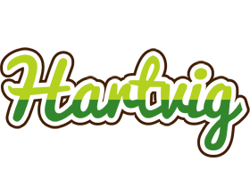 Hartvig golfing logo