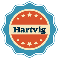 Hartvig labels logo