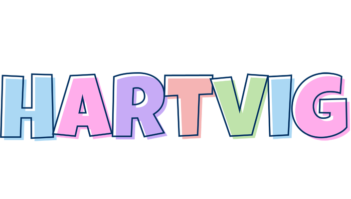Hartvig pastel logo