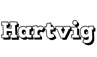 Hartvig snowing logo