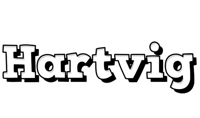 Hartvig snowing logo