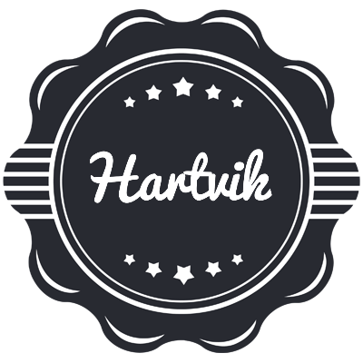 Hartvik badge logo