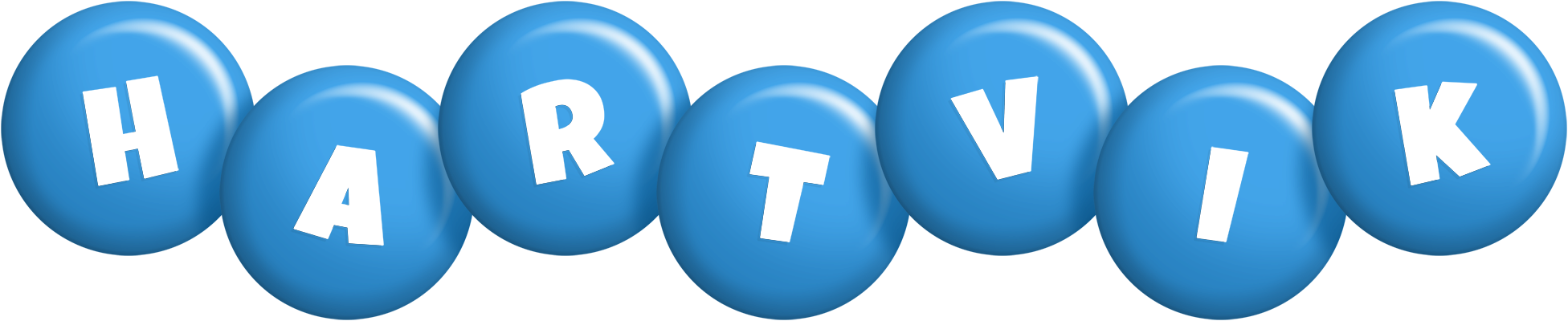 Hartvik candy-blue logo