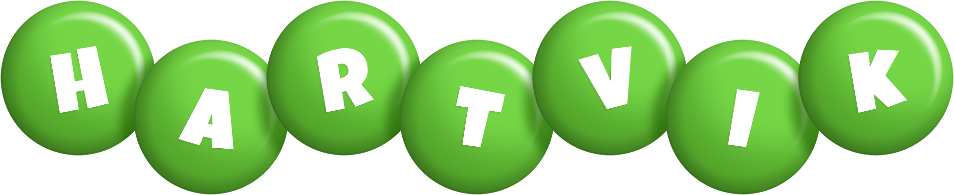 Hartvik candy-green logo