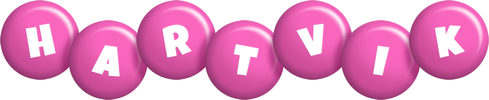 Hartvik candy-pink logo
