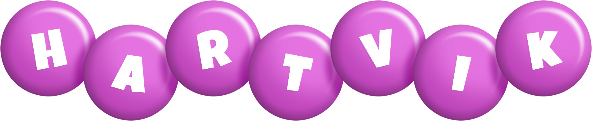 Hartvik candy-purple logo