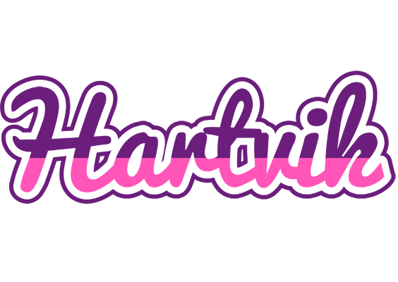 Hartvik cheerful logo