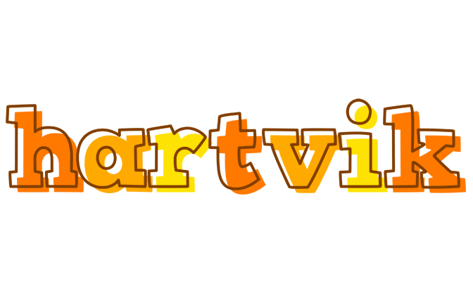 Hartvik desert logo